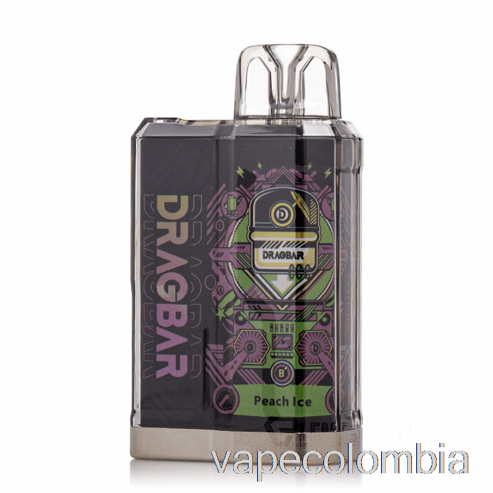 Kit Vape Completo Dragbar B3500 Desechable Melocotón Hielo